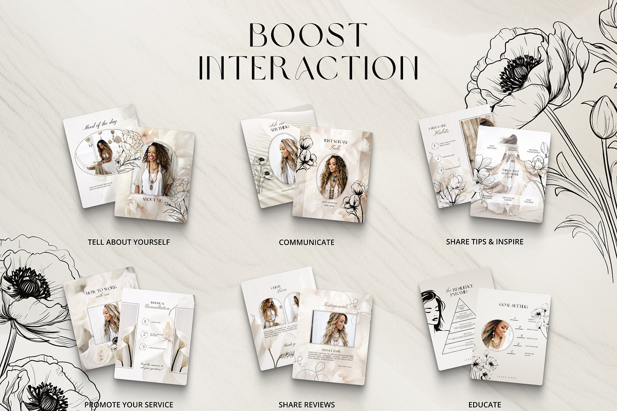 Instagram Post Template | Life Coach, a Social Media Template by Under My Cozy Roof (Photo 4 of 10)