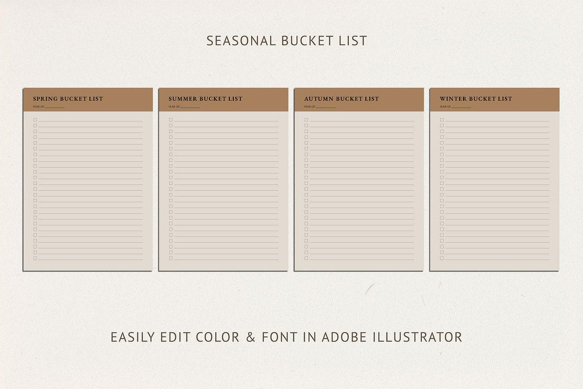 Wellness Planner, a Stationery Template by Anatartan Design (Photo 5 of 13)