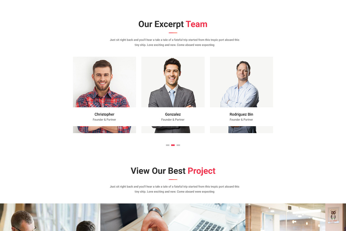 Dulex - Multipurpose Website PSD, a Templates & Theme by Themeix (Photo 3 of 8)