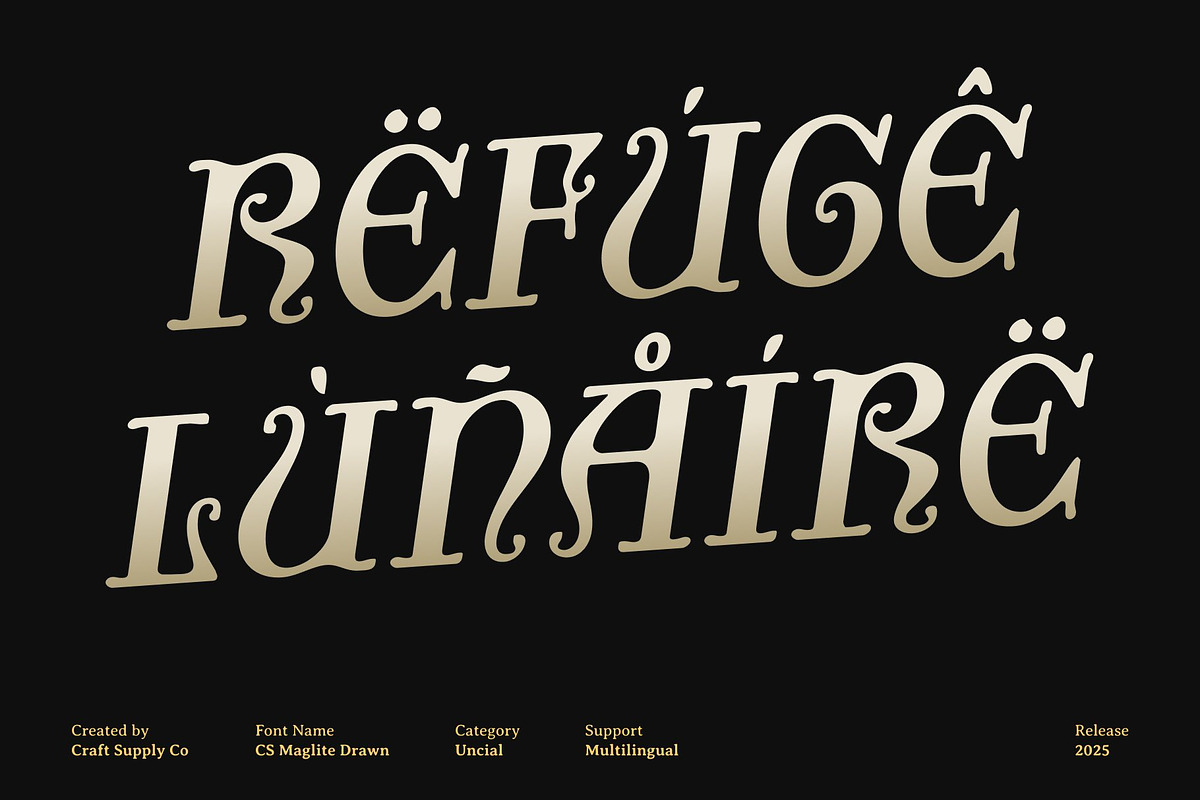 CS Maglite Drawn, a Serif Font by Craft Supply Co. (Photo 7 of 8)