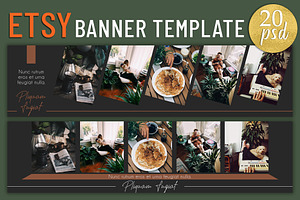 ETSY Banner Template