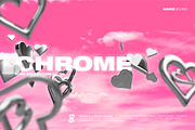 Chrome Love Collection – 93 Item PNG, an Object Graphic by Hainz Studio (Thumbnail 1 of 10)