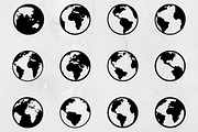 Earth Silhouette SVG, an Object Illustration by newminddesign (Thumbnail 1 of 3)