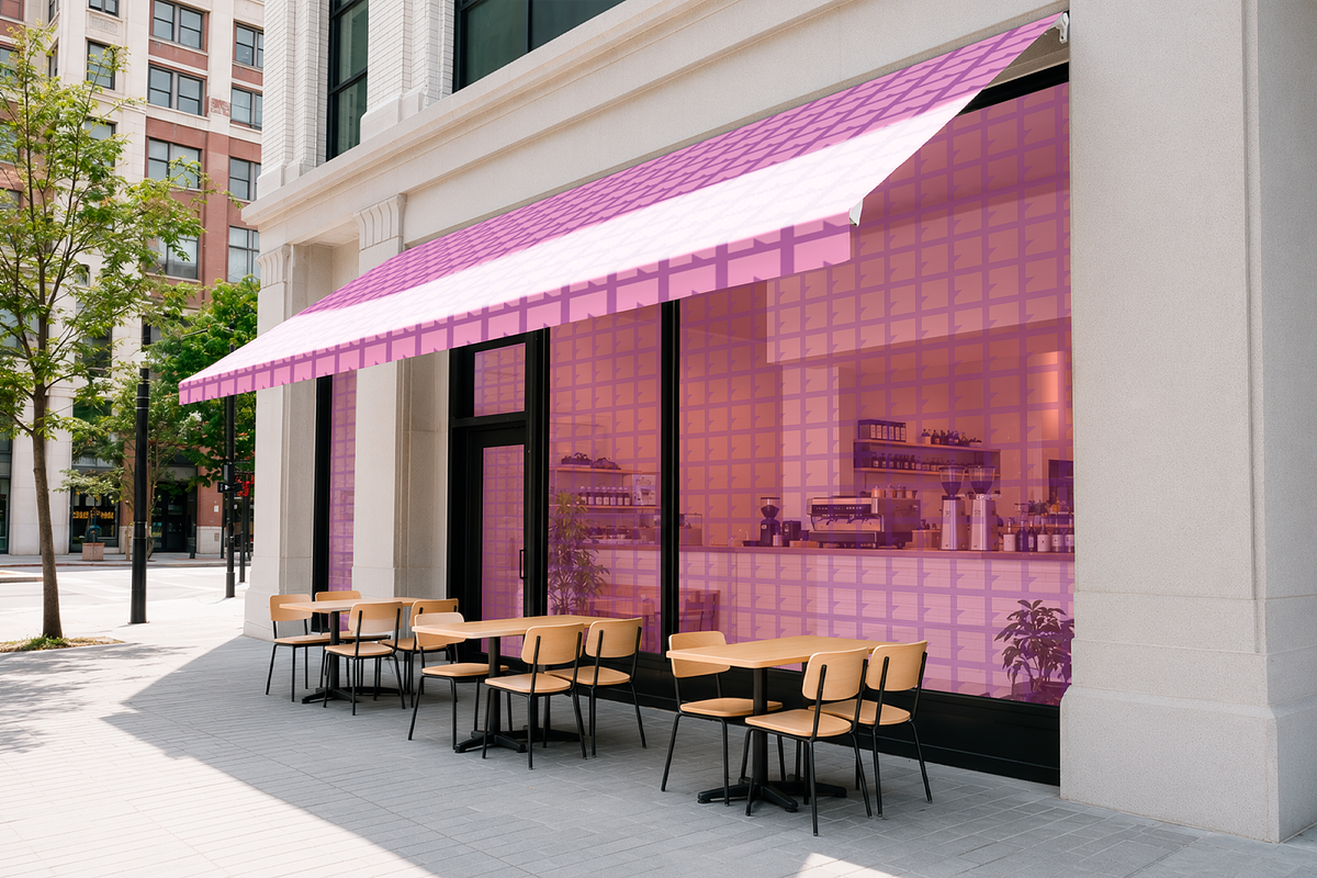 Restaurant Exterior Awning Mockup, an Advertising Mockup by The Rose Project (Photo 2 of 2)