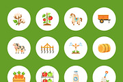 75 Farm Flat Icons, an Emoji Icon by Prosymbols (Thumbnail 10 of 10)