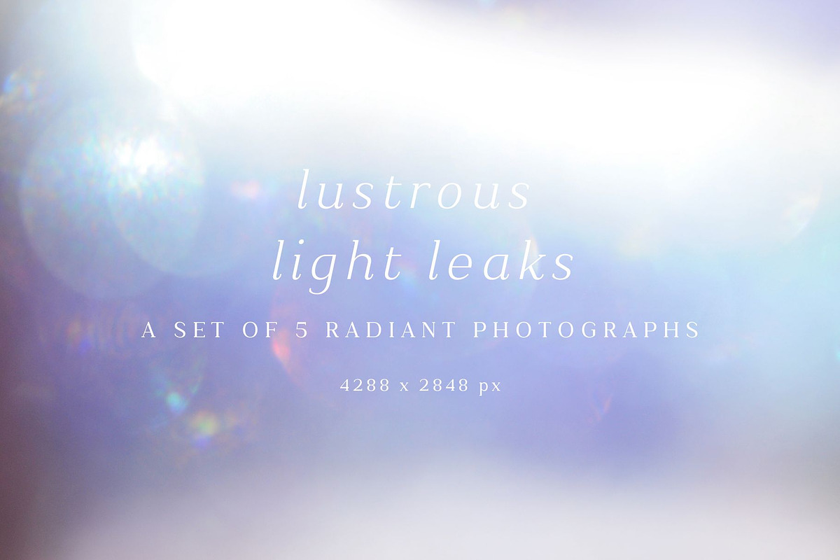 Lustrous Light Leaks Photograph Set, an Abstract Photo by Wellington Cove Design (Photo 5 of 6)