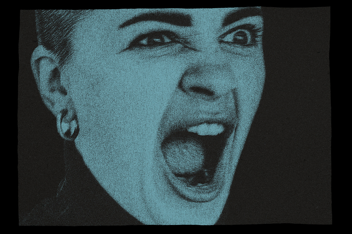 Blurred Photocopier Print Effect, a Texture Graphic by B/B STUDIO (Photo 6 of 9)