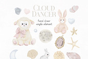 Cloud Dancer. Quirky watercolor., an Object Graphic by ma_i_vi (Thumbnail 8 of 10)