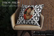 Throw Pillow Mockup Set, a Household Mockup by mock-ups (Thumbnail 1 of 14)