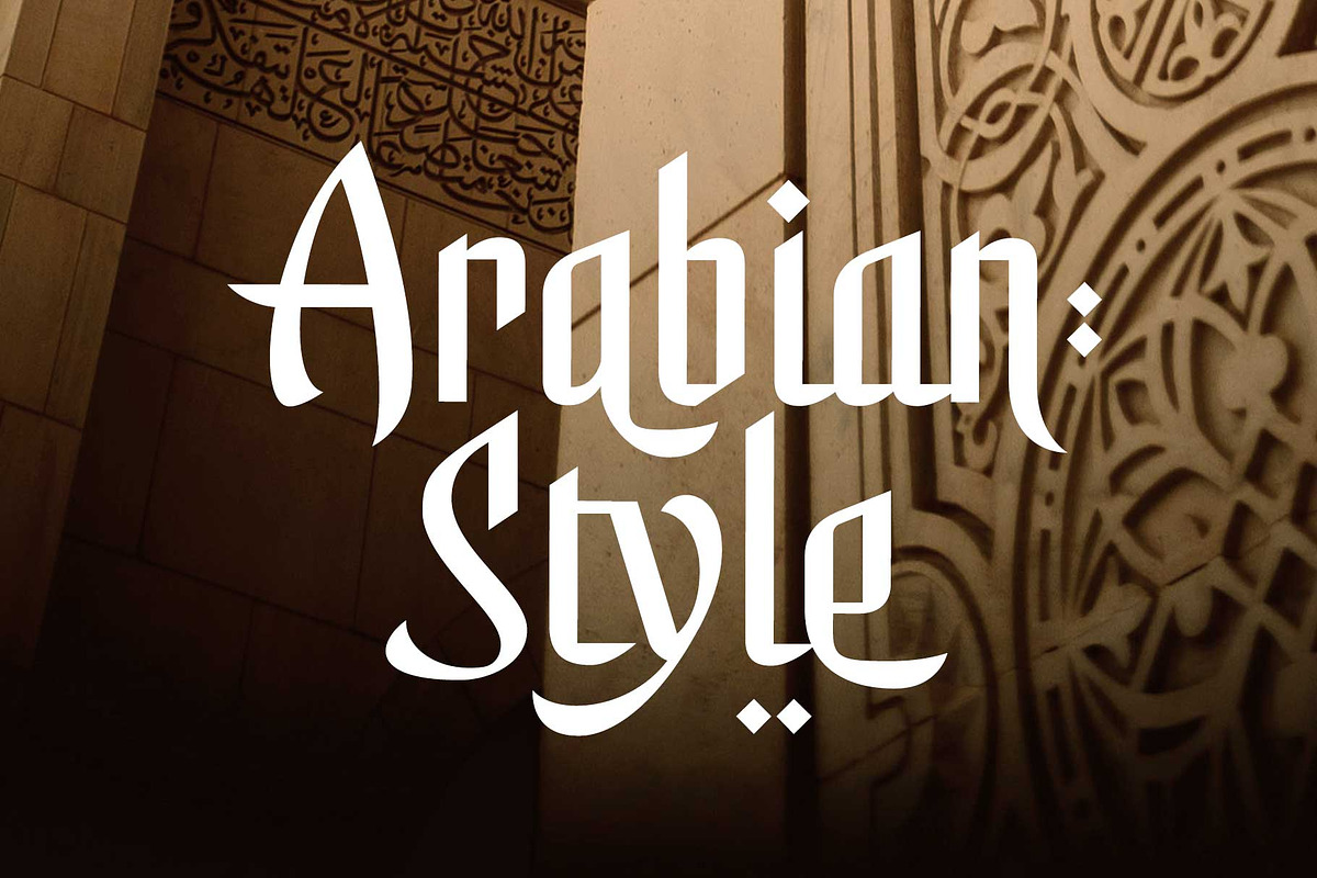 Shamirah - Arabic Style, a Script Font by Arterfak Project (Photo 8 of 12)