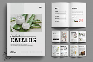 Product Catalog for Beauty, a Brochure Template by MightyDesign