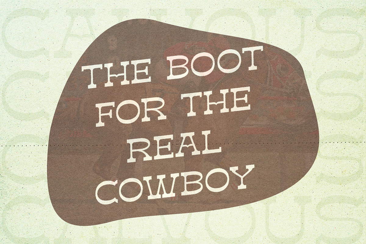 Smora - Western Font, a Slab Serif Font by Shakira Studio (Photo 3 of 12)