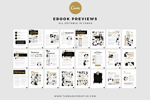 Lovely Business Mega Workbook Canva