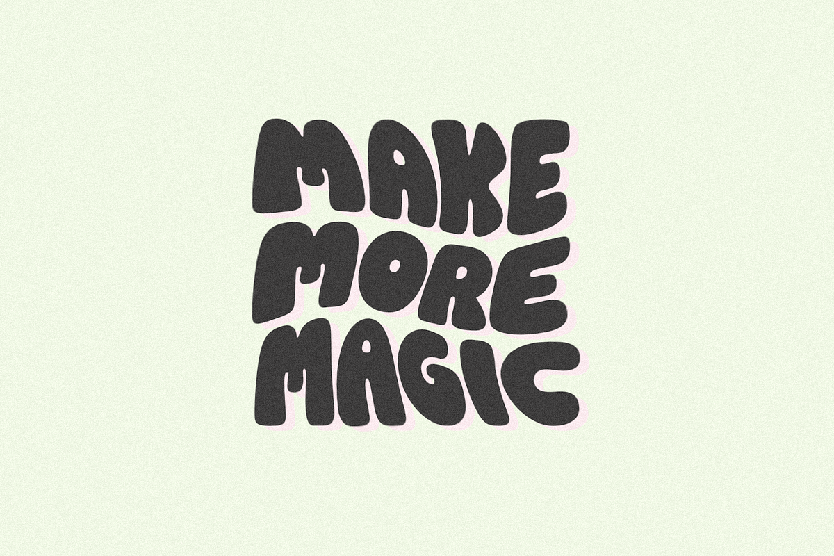 Sunday | Bubbly Font, a Sans Serif Font by KA Designs (Photo 7 of 9)