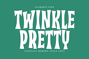 Twinkle Pretty, a Script Font by FreshTypeINK (Thumbnail 1 of 7)