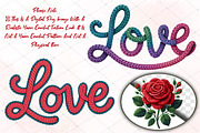 Faux Yarn Valentine’s Day Png Bundle, a Seasonal Illustration by RobertsArt (Thumbnail 4 of 6)