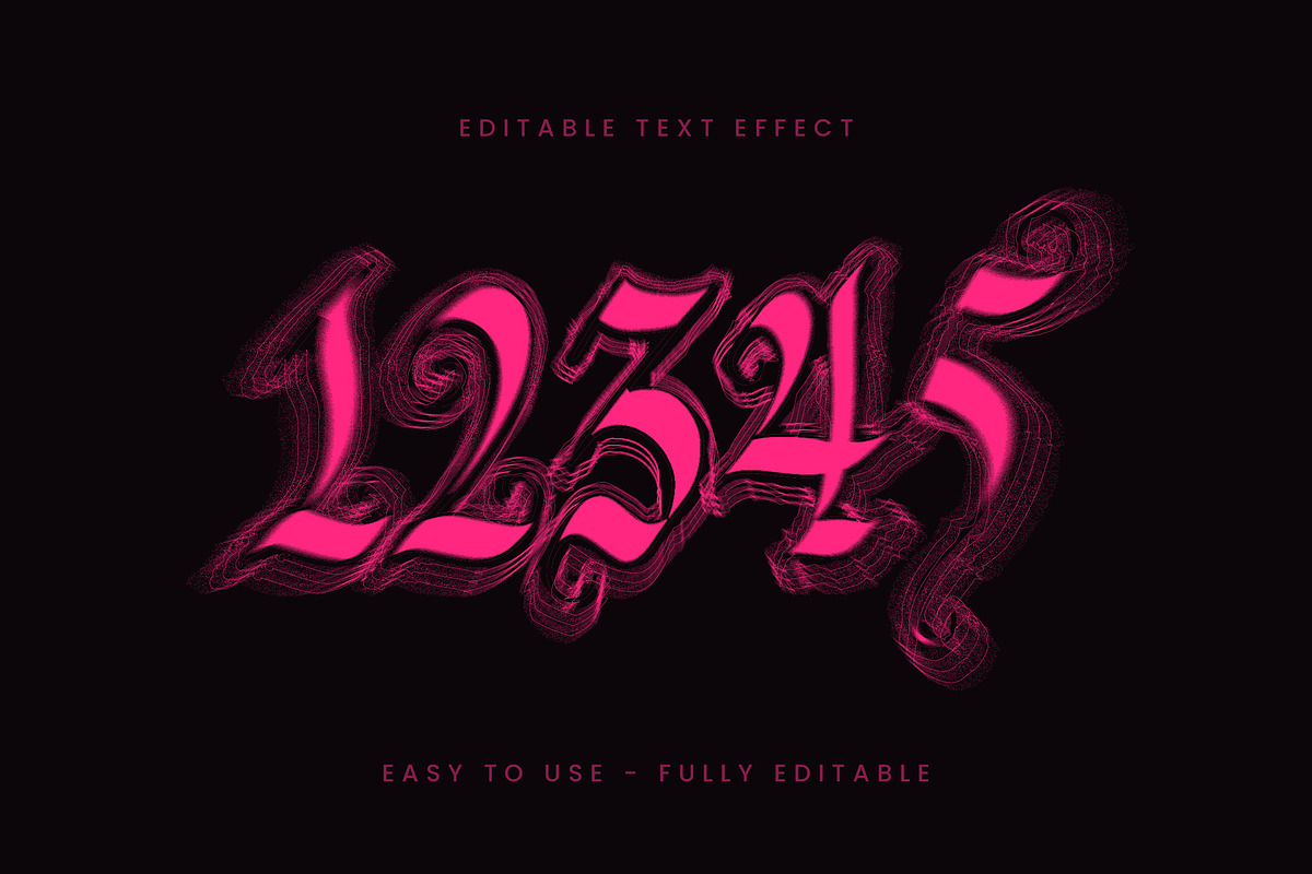 Neon Gothic Text Effect preview 2