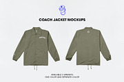 Coach Jacket Mockup, a Shirt Mockup by made_by_nope (Thumbnail 3 of 5)
