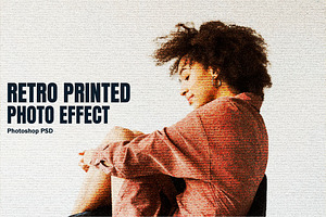 Retro Printed Photo Effect
