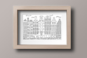 Cities coloring set - 12 pages, a Graphic by Lana Samokhina (Thumbnail 5 of 14)