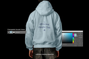 Boxy Hoodie Mockup w/ Model, a Hoody Mockup by Mocktopia (Thumbnail 8 of 10)