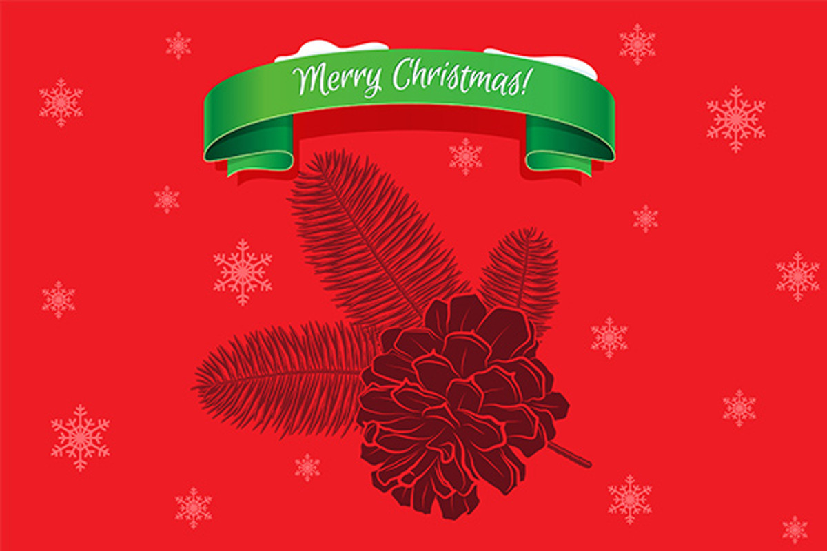 Christmas and New Year Pine Cones, an Illustration by Shurik76 (Photo 2 of 4)