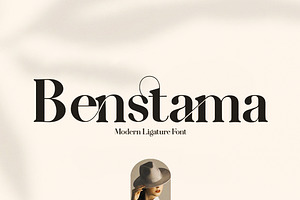Benstama | Ligatures Font