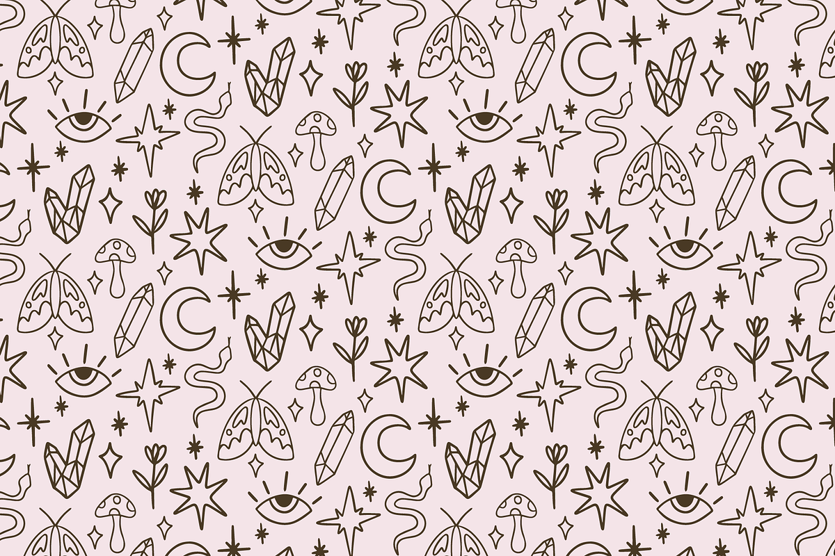 Witchy Icon Collection Pack, an Outline Icon by Pink Tiger Creative (Photo 4 of 4)