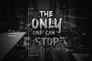 Ancherr Horror Brush Font, a Sans Serif Font by Vacatype Co. (Thumbnail 2 of 7)