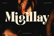 Migillay Elegant Serif Display Font