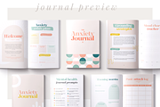Anxiety Journal | Canva & Printable, a Magazine Template by Marigold Studios (Thumbnail 5 of 9)