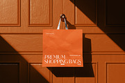 Premium Paper Shopping Bag Mockup, a Packaging Mockup by MockupShelf (Thumbnail 4 of 6)