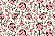 Whimsical Floral Patterns Pack, a Pattern Graphic by Art's and patterns (Thumbnail 4 of 7)