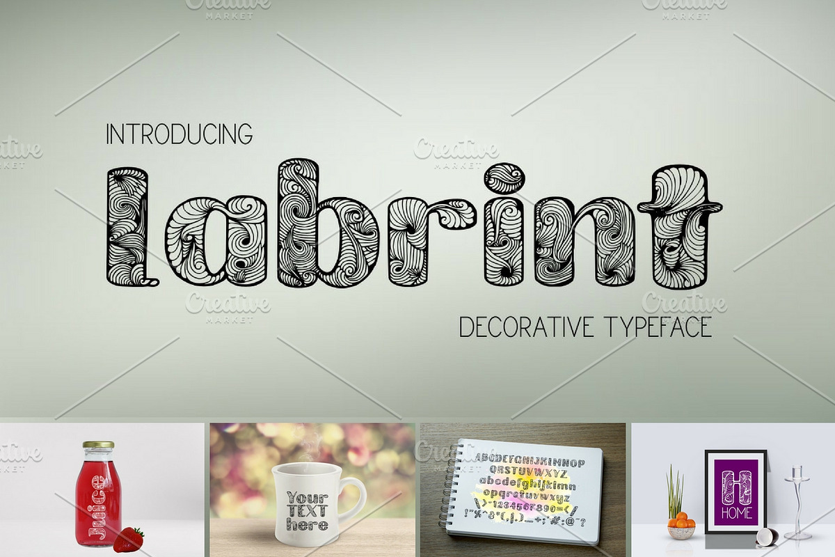 Labrint font
