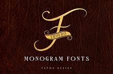 Froero Monogram font, Luxury Logo