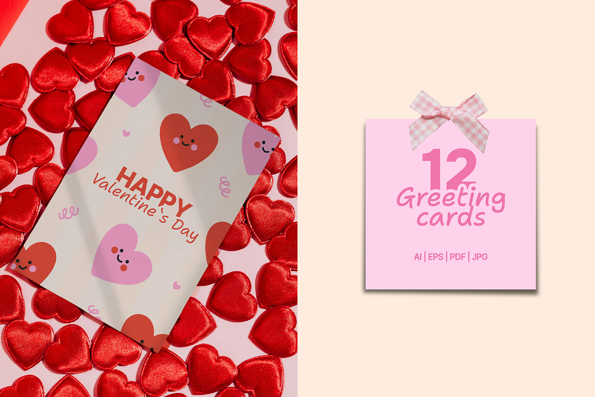 Happy Valentine`s Day, a Seasonal Illustration by Creative Gallery (Photo 2 of 8)