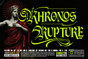 Titanic Fraktur Typeface, a Blackletter Font by alit design (Thumbnail 3 of 20)