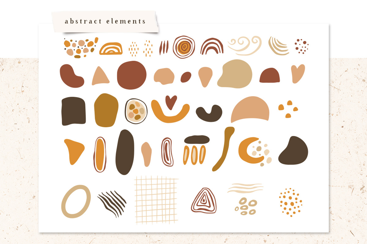 Autumn abstract collection, an Object Graphic by DariSmartArt (Photo 13 of 16)