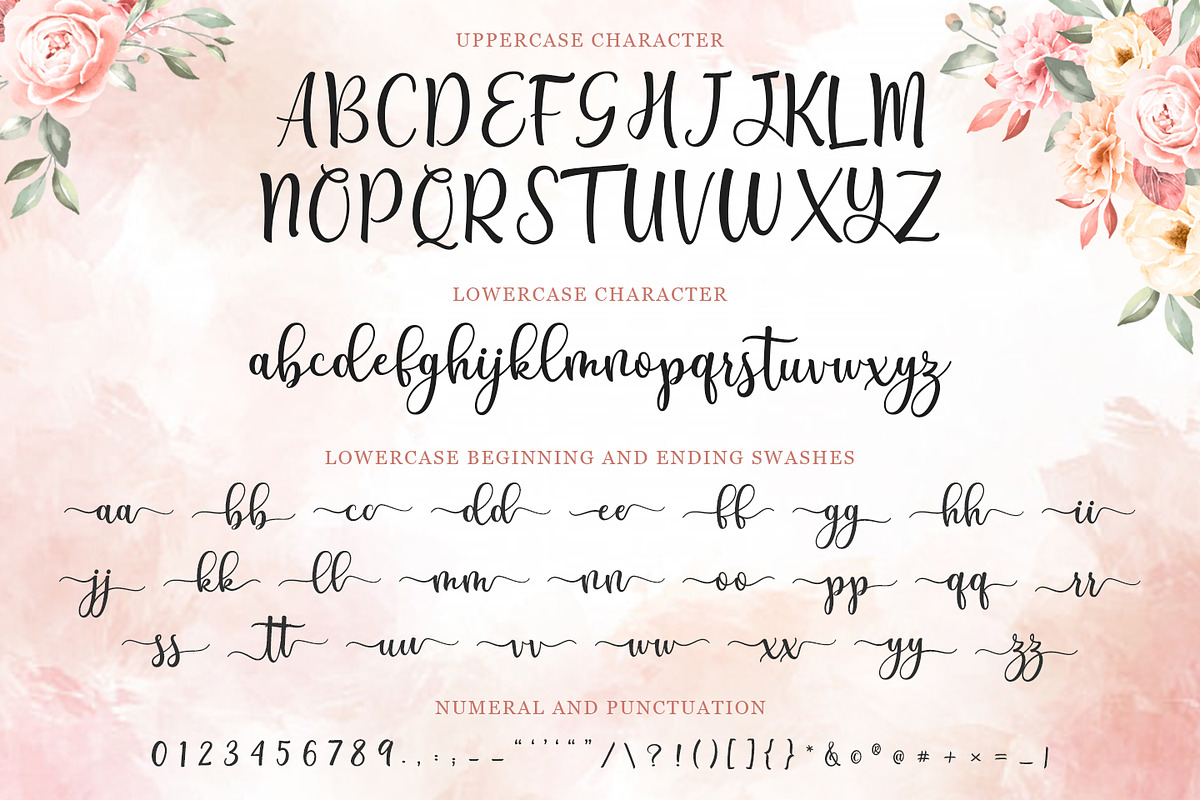 Breyhana Script preview 6