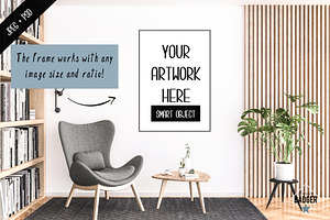 SALE Frame Mockup Bundle 10Interiors