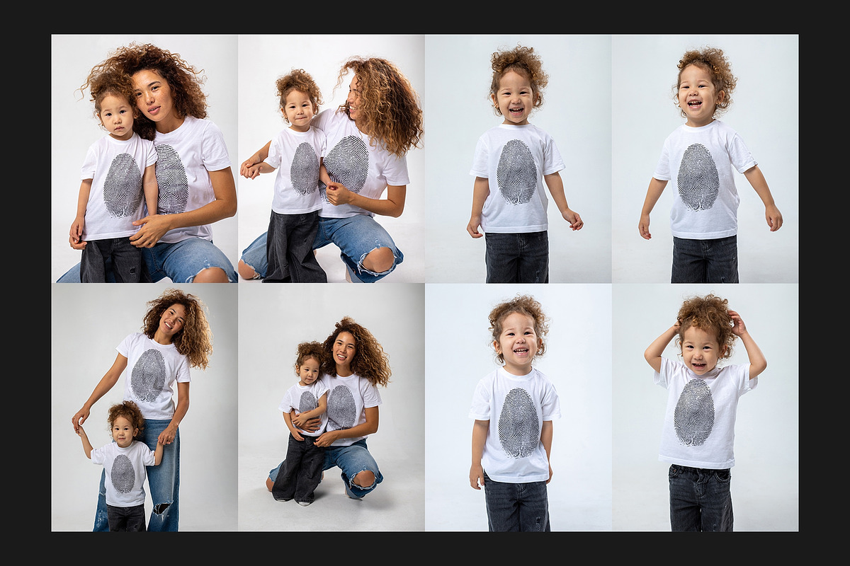 T-Shirt Mock-Up Set, a Shirt Mockup by Freeman Studio (Photo 7 of 15)