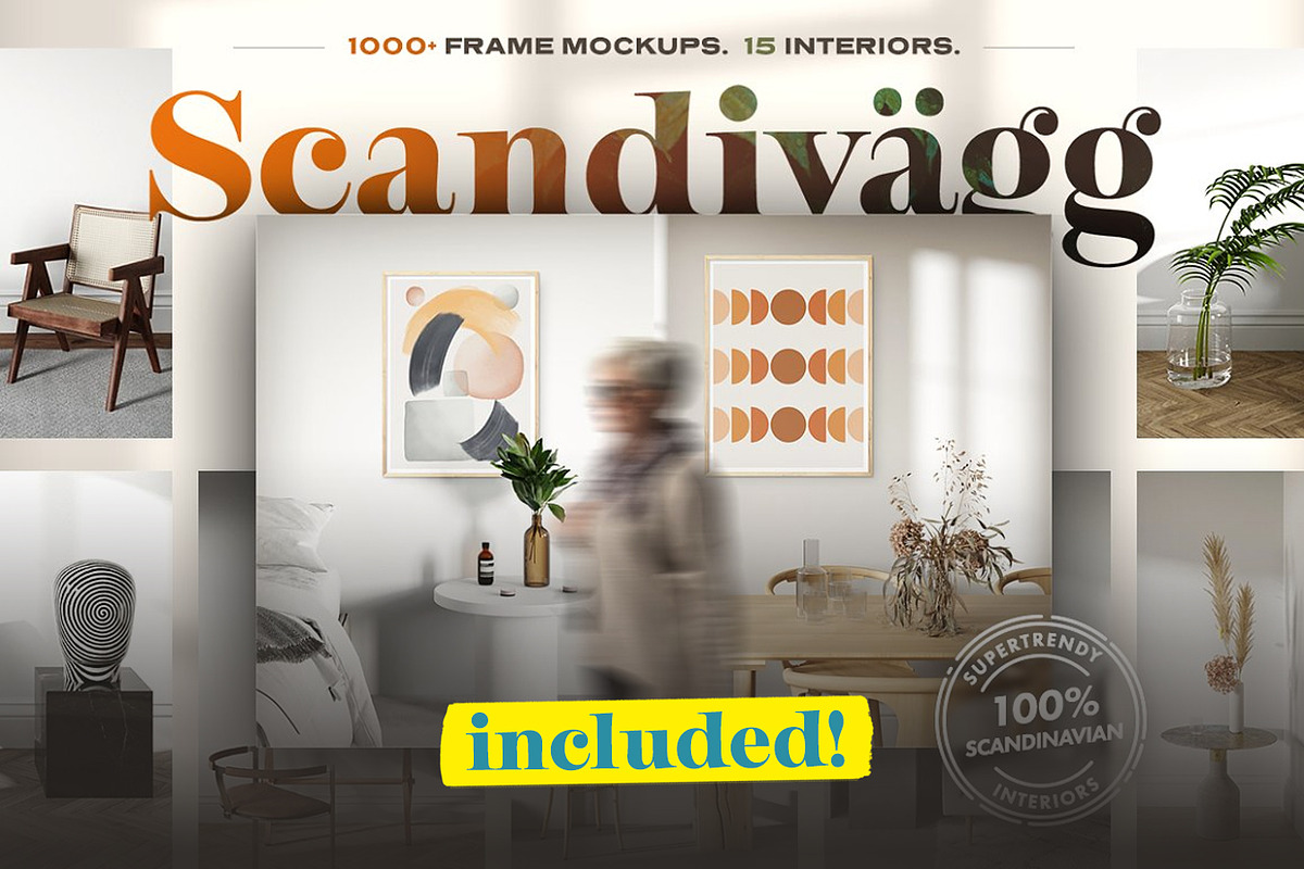 Scandinavian Mockups Bundle (1500+), a Product Mockup by Frisk Shop (Photo 2 of 36)