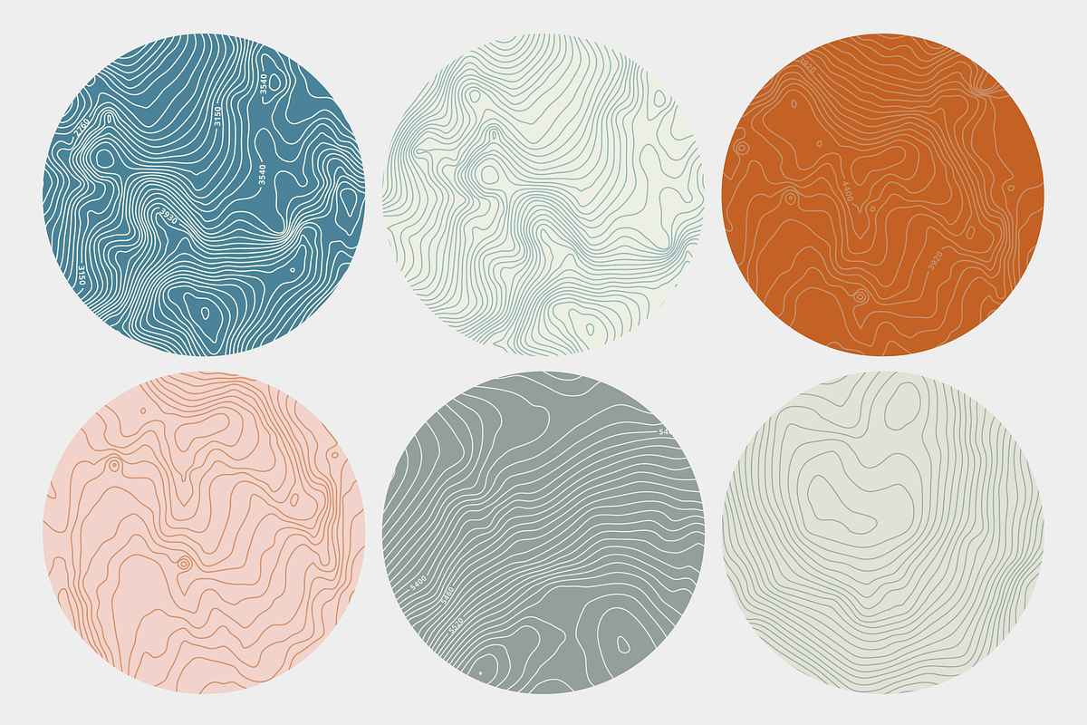 Contour Mapping III - Europe, a Texture Graphic by Hello Mart (Photo 11 of 14)