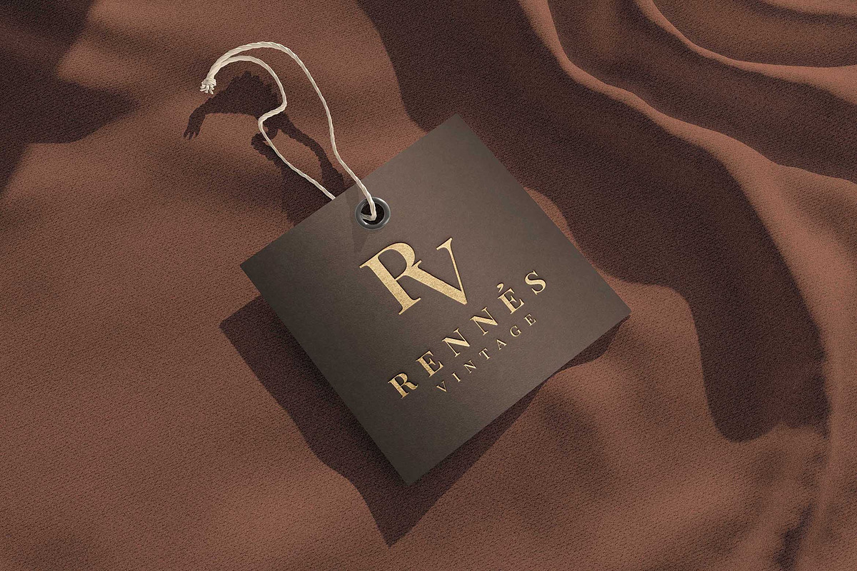 Rennes || Hanging Label Tag Mockup, a Packaging Mockup by JafarNation (Photo 3 of 8)
