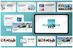 Rumadiva - Real Estate Keynote, a Presentation Template by Annora Studio