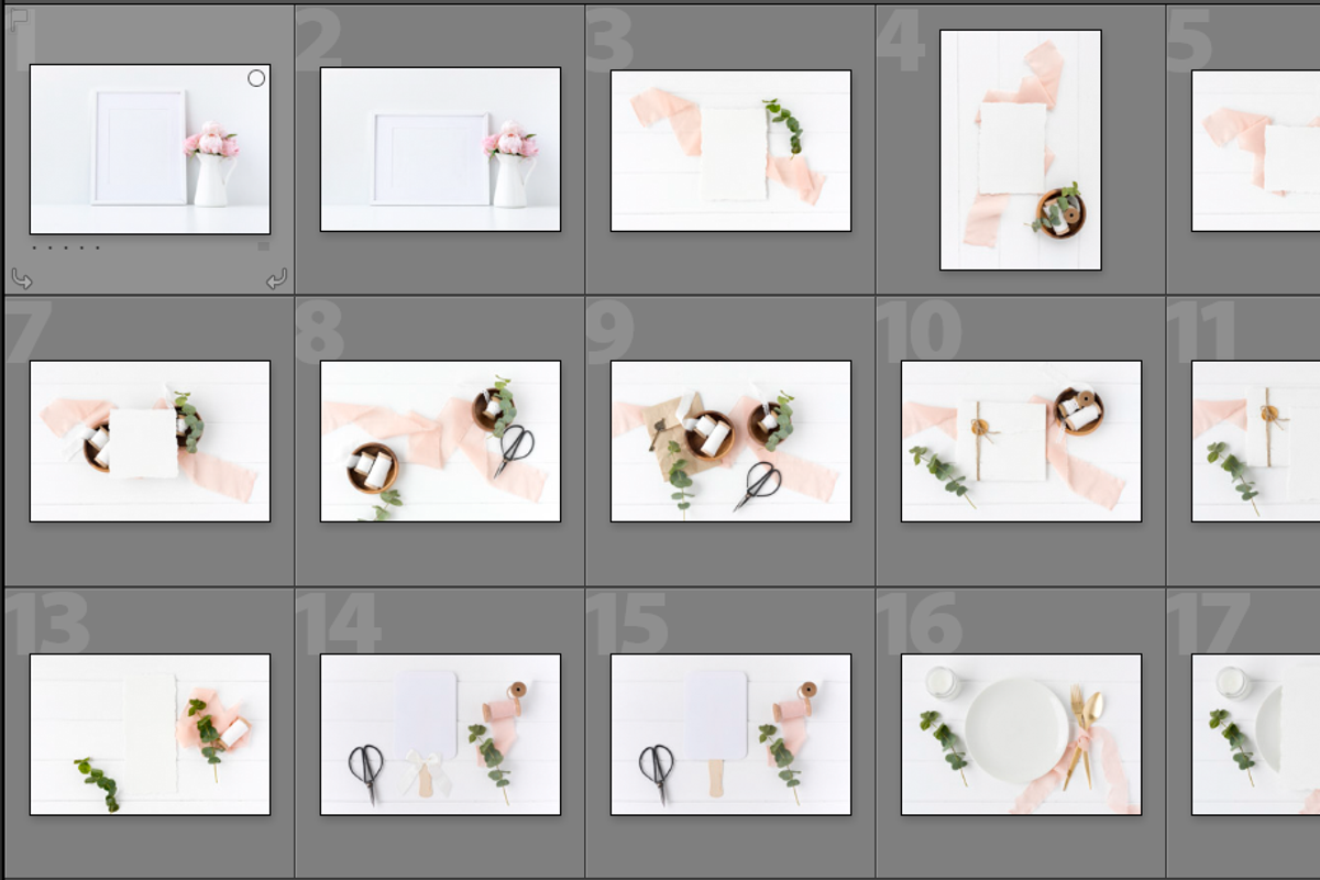 Elegant Blush Wedding Mockup Bundle, a Packaging Mockup by Marsala Digital (Photo 15 of 17)