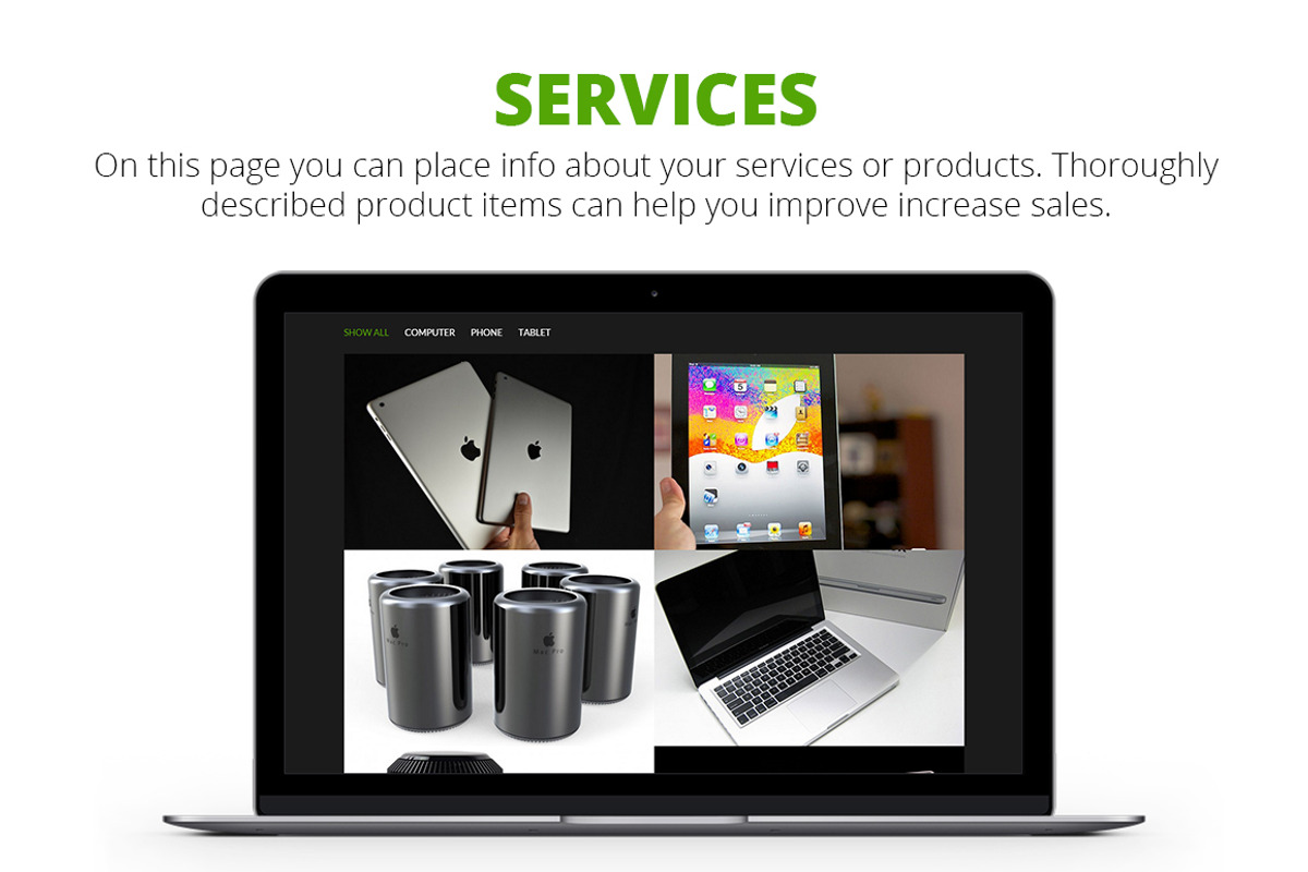 Repair Center WordPress Theme, a WordPress Template by Zemez (Photo 3 of 5)