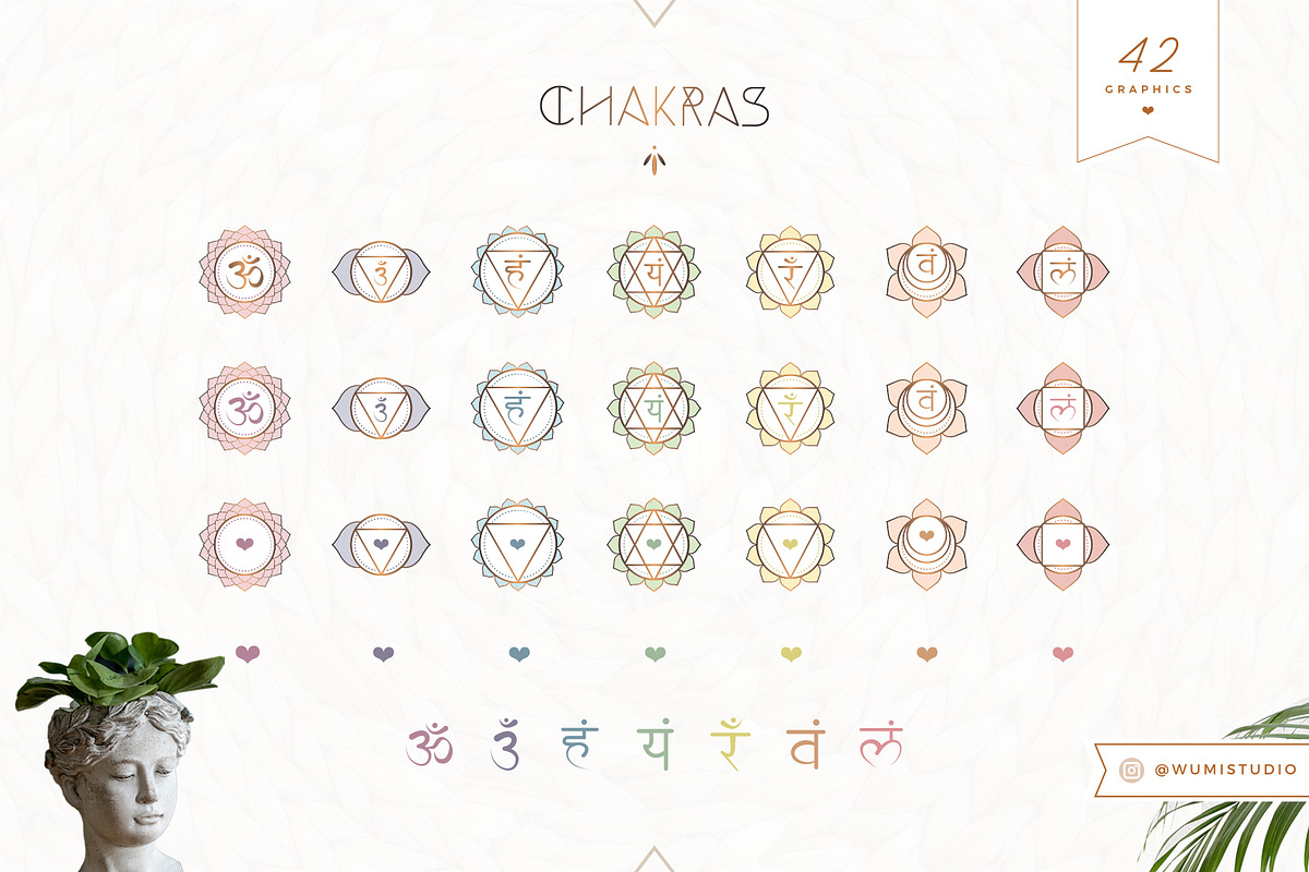 Chakra Collection, an Object Graphic by Wumi Studio (Photo 3 of 11)