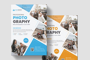 Photography Flyer Template, a Flyer Template by Pixelpick