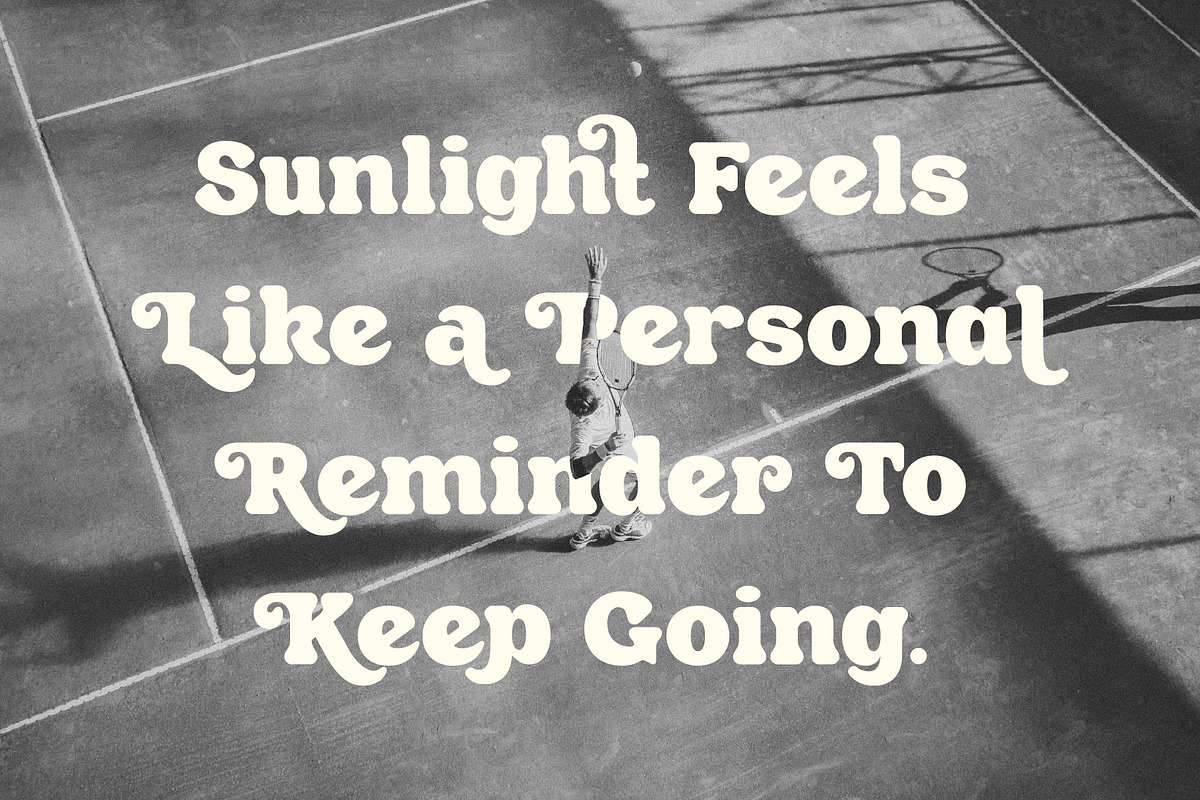 Roliana - Serif Retro Display Font, a Serif Font by Brainwaves.Studio (Photo 2 of 8)
